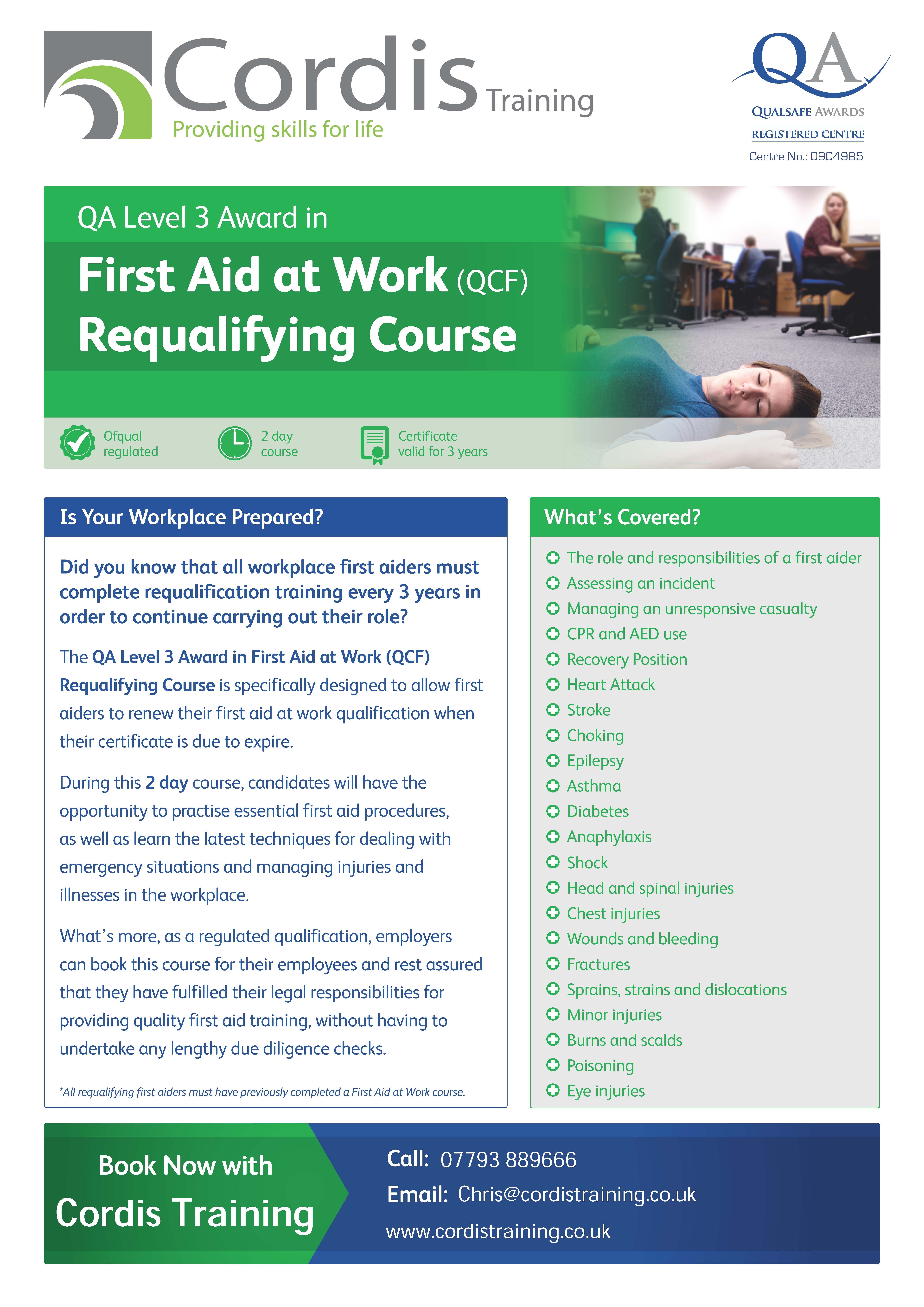 qa_centre_marketing_-_first_aid_at_work_requalifying_course_flyer